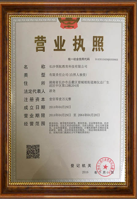 长沙领航教育科技有限公司